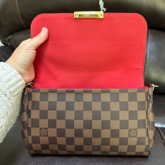 Louis Vuitton Favorite MM Crossbody Bag Damier Ebene - Picture 11 of 16